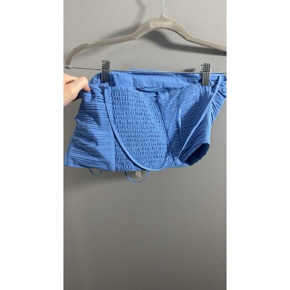 Madewell Blue Cropped Tank Tank 0 - Picture 2 of 3